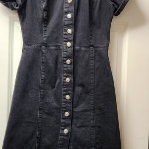 ASOS Black Denim Dress, like new